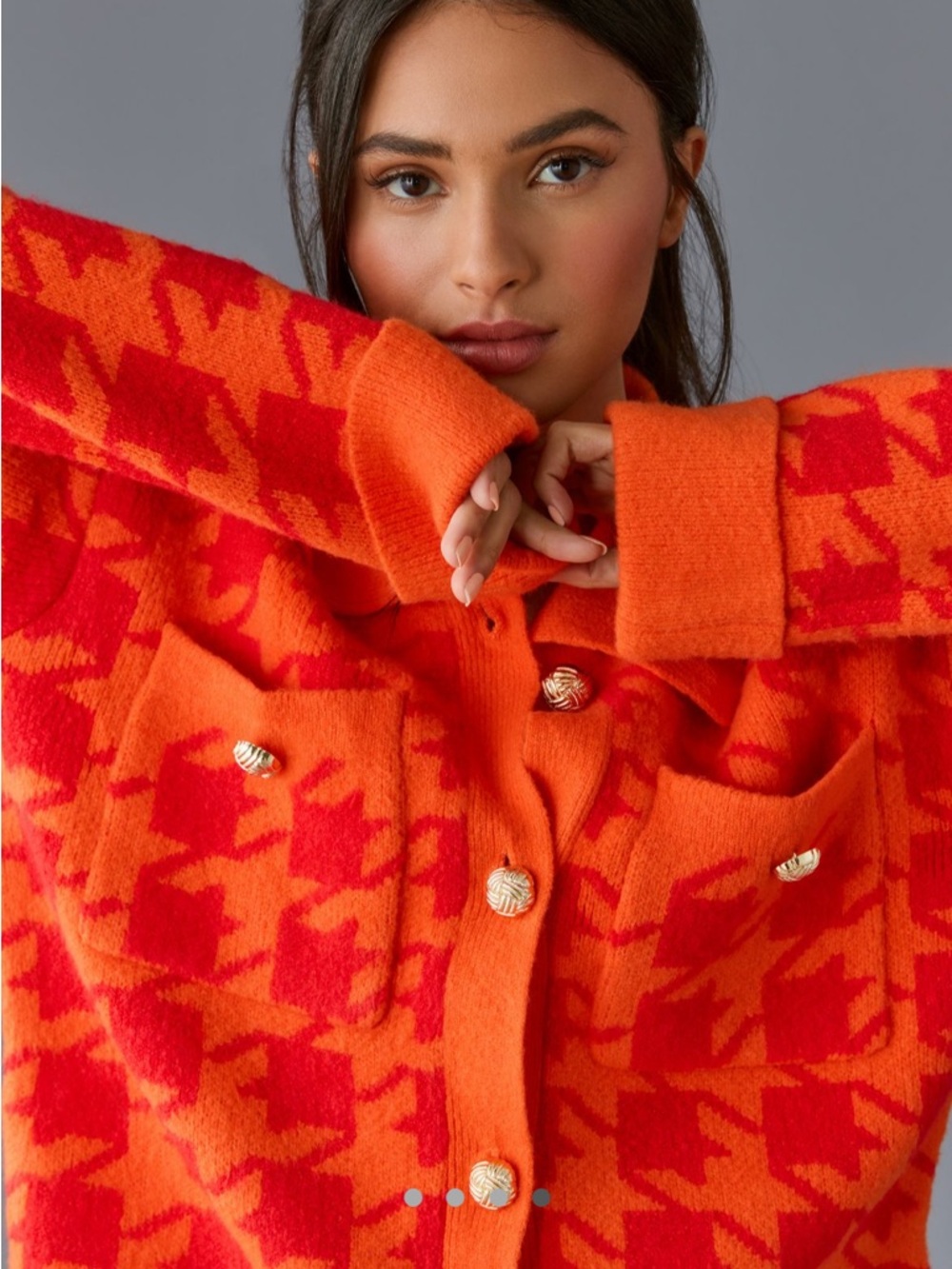 Anthropologie English Factory
Houndstooth Cropped
Cardigan